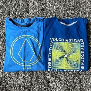 Boys Volcom tee shirts Lot of 2 Size XL